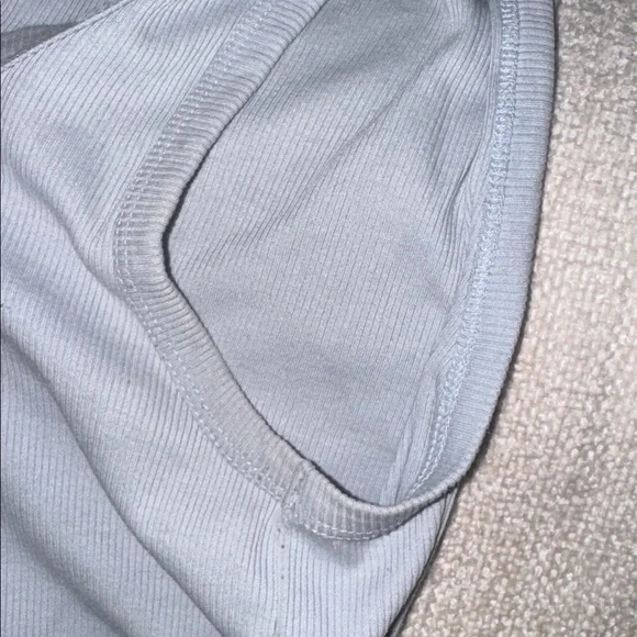 Universal Thread| Sky Blue Ribbed Tank - Picture 10 of 11